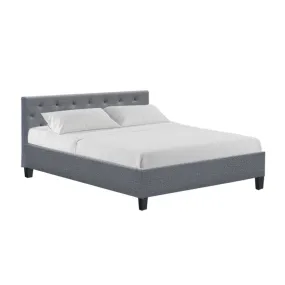 Hyams Queen Bed Frame Grey