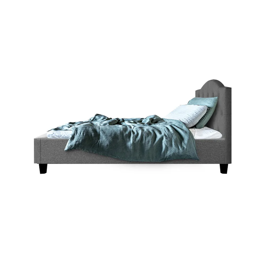 Jervis Single Bed Frame Grey