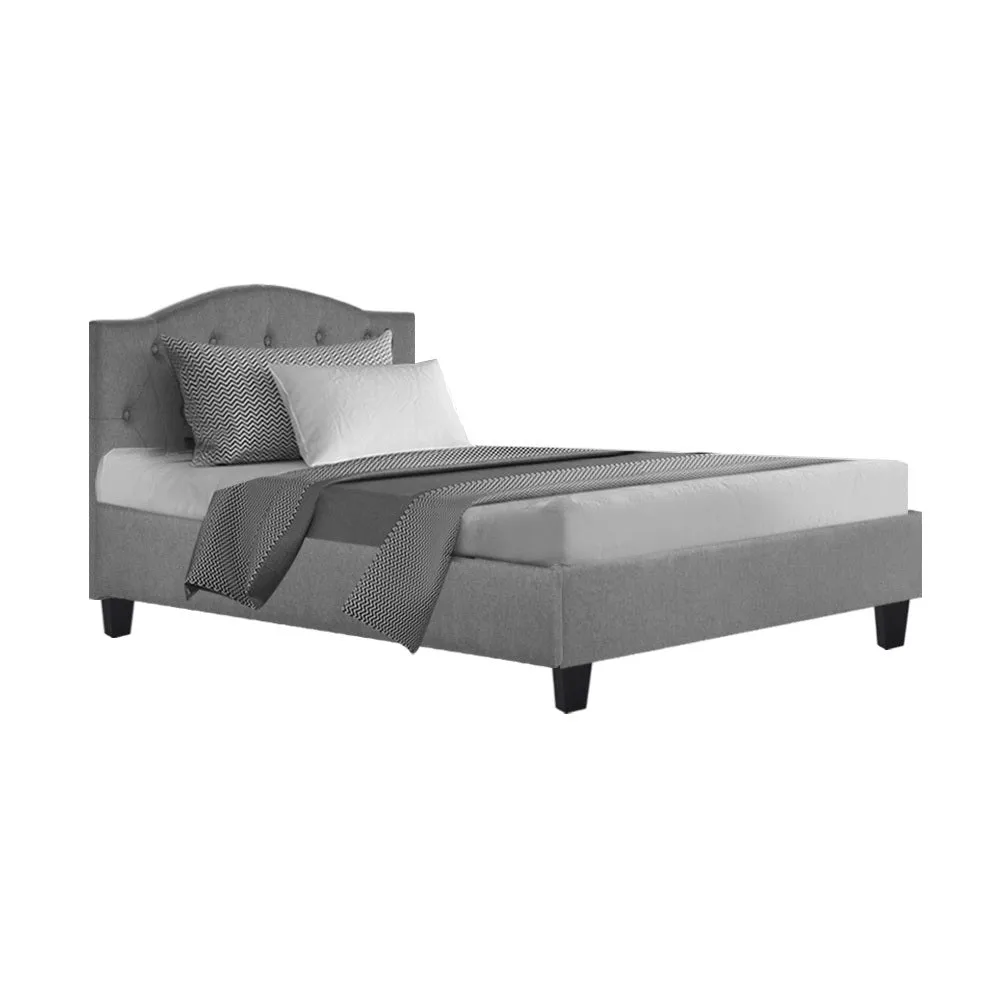 Jervis Single Bed Frame Grey