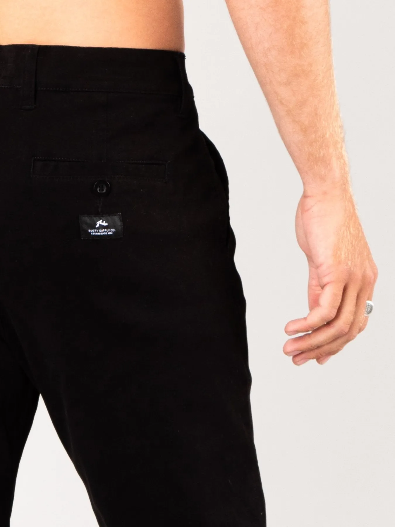 Johnny Chino Pant - Black