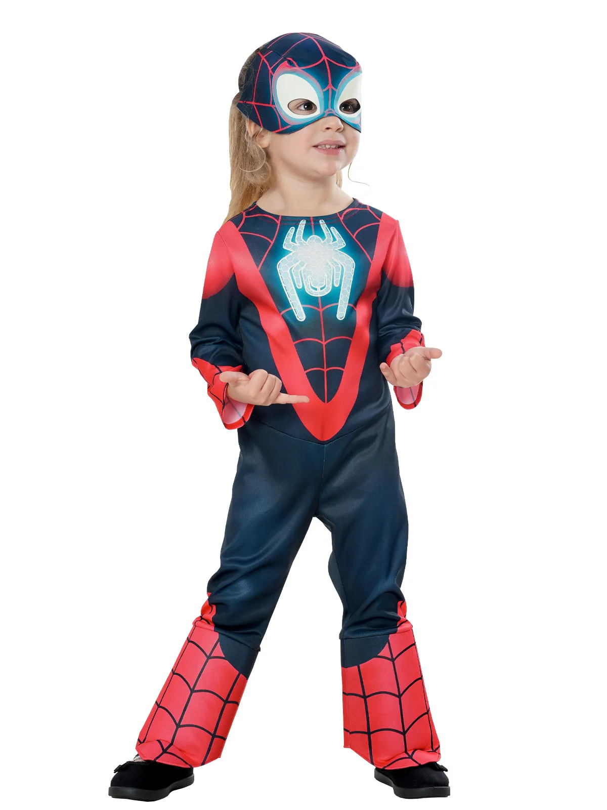 Kids Costume - Miles Morales (Sahaf) Deluxe Glow In Dark