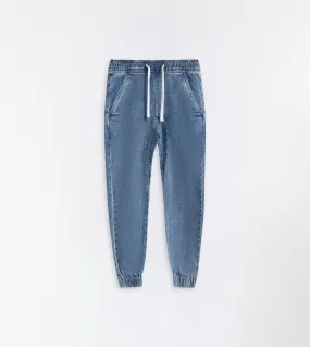 Kids Smallshot Denim Jogger Essential Blue