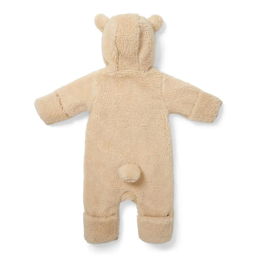 Little Dutch Teddy One Piece Suit Baby Bunny | Sand