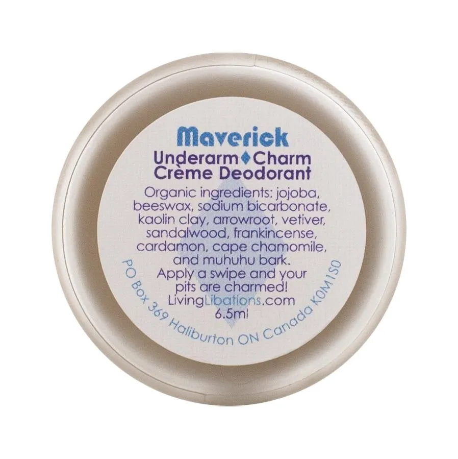 LIVING LIBATIONS - Underarm Charm Crème Deodorant - Maverick