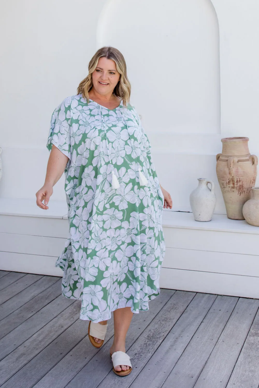 Long Kaftan Dress - Annabelle