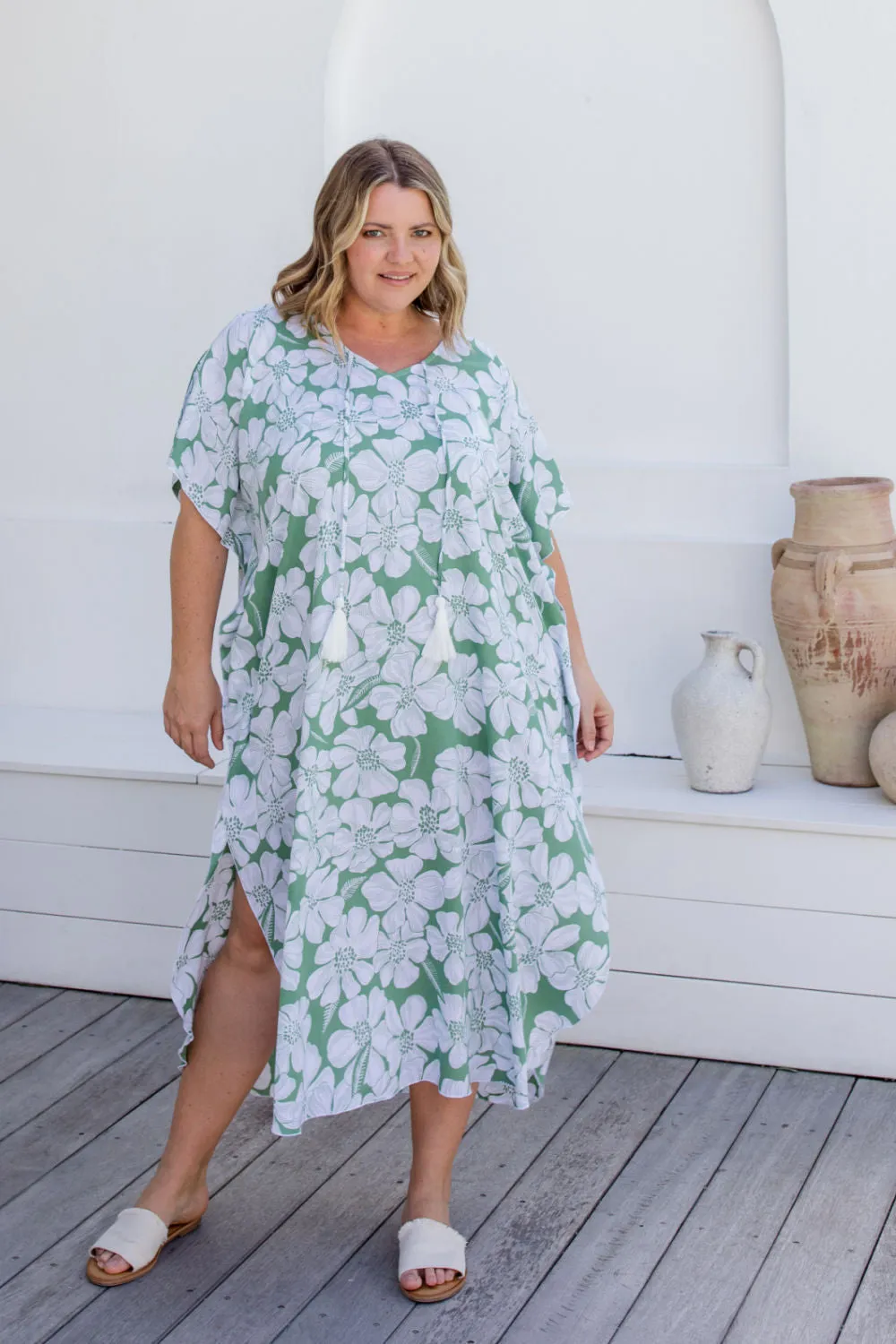 Long Kaftan Dress - Annabelle