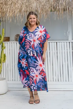 Long Kaftan Dress - Paradise