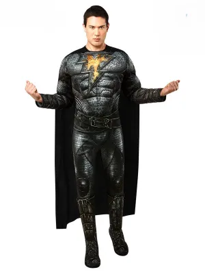 Men Costume - Black Adam Deluxe Costume