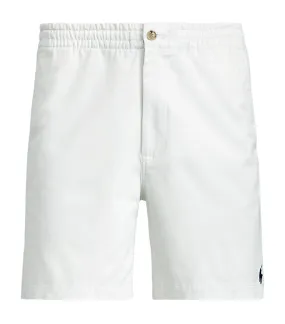 Men's 6-Inch Polo Prepster Stretch Chino Shorts White