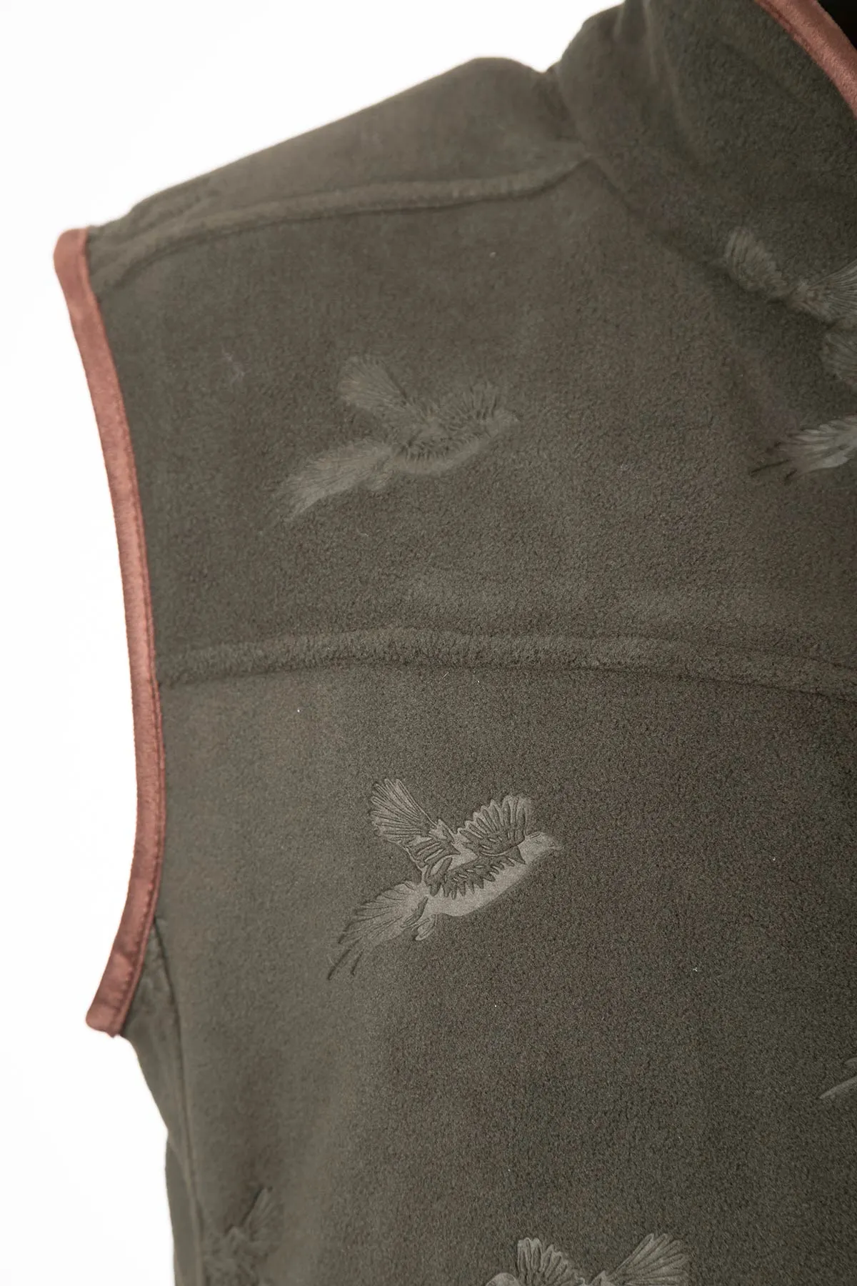 Men’s Pheasant Fleece Gilet - Haxby