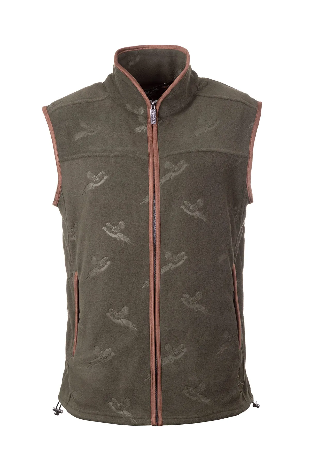 Men’s Pheasant Fleece Gilet - Haxby