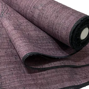 Muted Purple Mountains Textured Vintage Kimono Wool Blend from Japan, By the Yard  #734