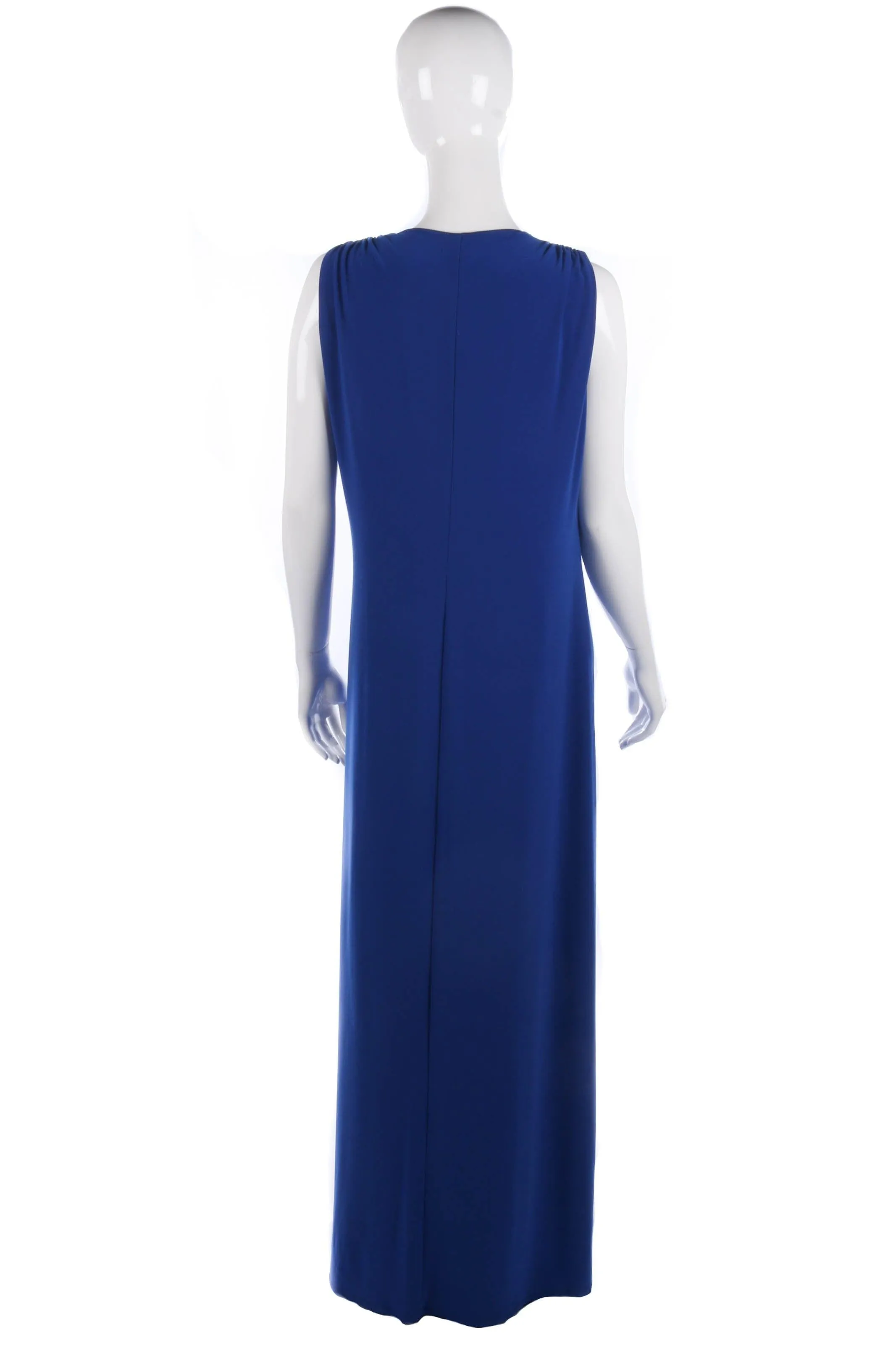 Ossie Clark beautiful blue evening gown size 16