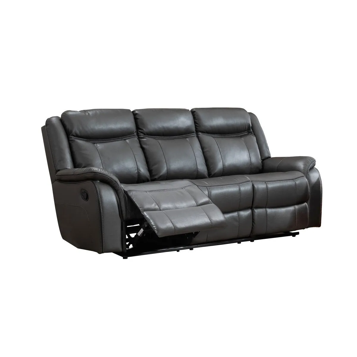 Paxton Grey Reclining Sofa