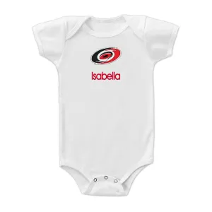 Personalized Carolina Hurricanes Bodysuit