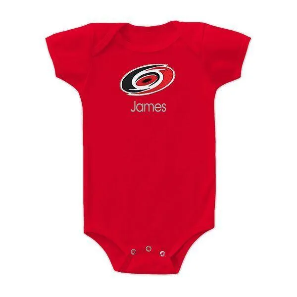 Personalized Carolina Hurricanes Bodysuit