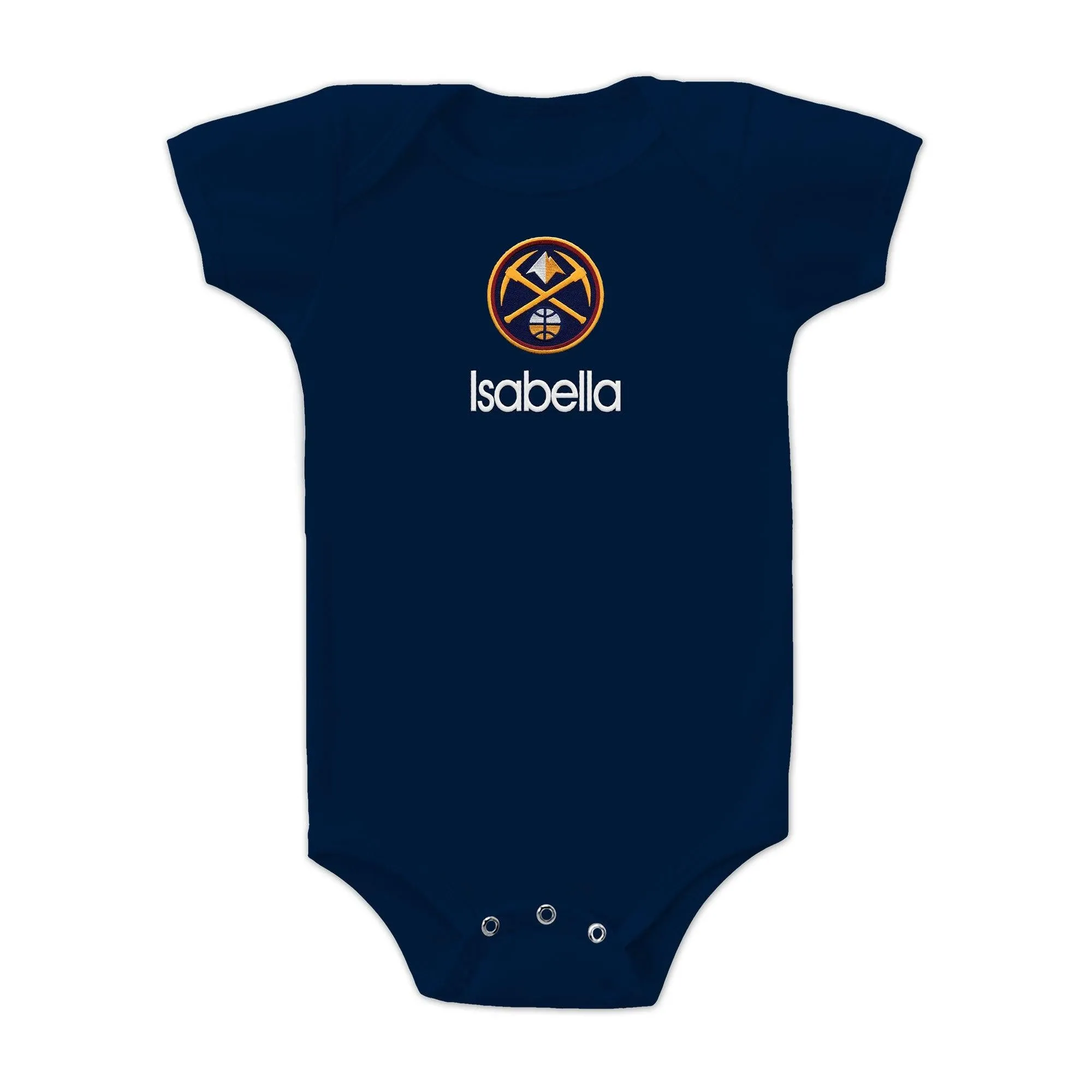 Personalized Denver Nuggets Bodysuit