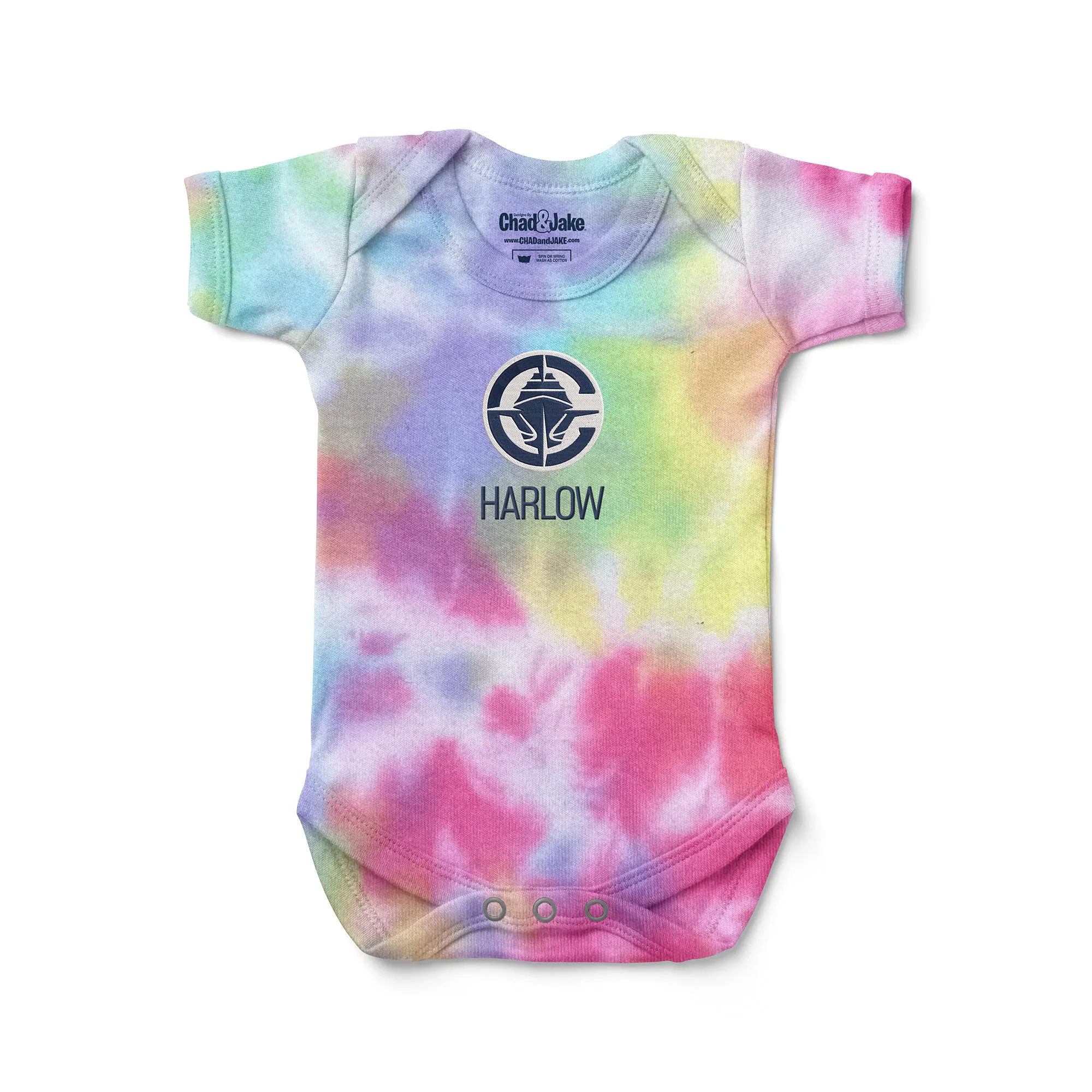 Personalized Los Angeles Clippers Tie Dye Bodysuit