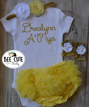 Personalized take home Baby outfit