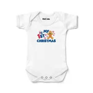 Philadelphia 76ers "My First Christmas Gingerbread" Bodysuit