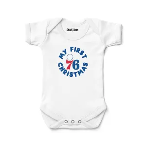 Philadelphia 76ers "My First Christmas" Bodysuit