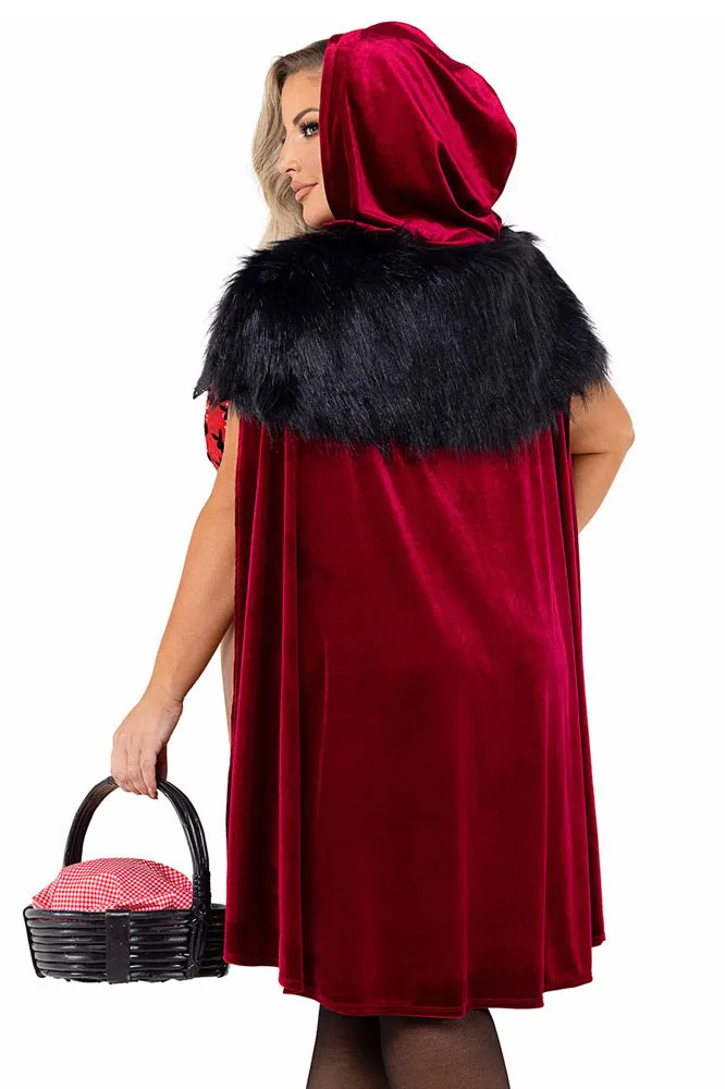 Plus Size Playboy Red Riding Costume