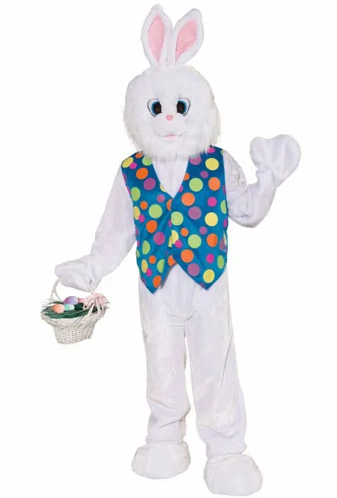 Plush Easter Bunny Deluxe Adults Costume