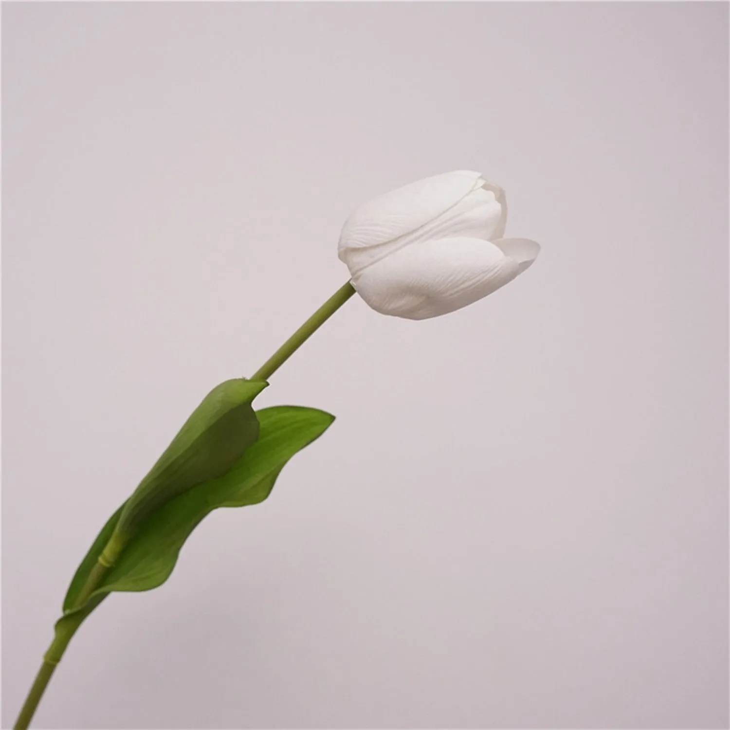 Premium Real Touch Tulip Bud Stem