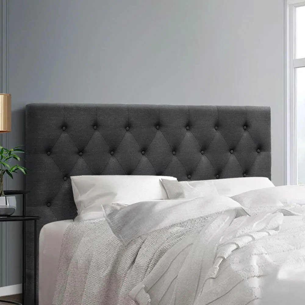 Queen Size | Cappi Bed Headboard (Charcoal)