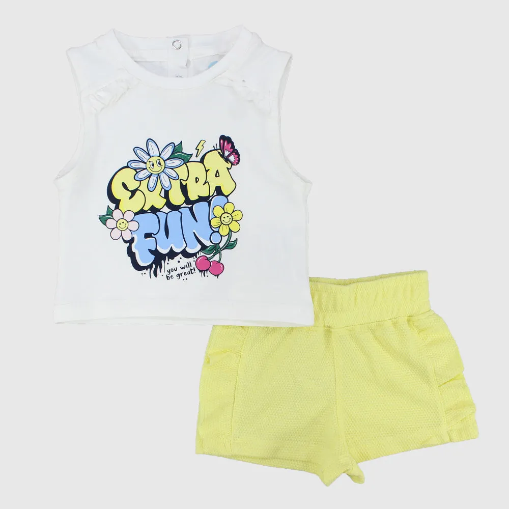 "Extra Fun" 2-Piece Outfit Set