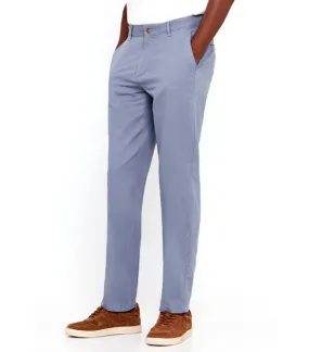 Regular Fit Comfort Chino Trousers Light Gray