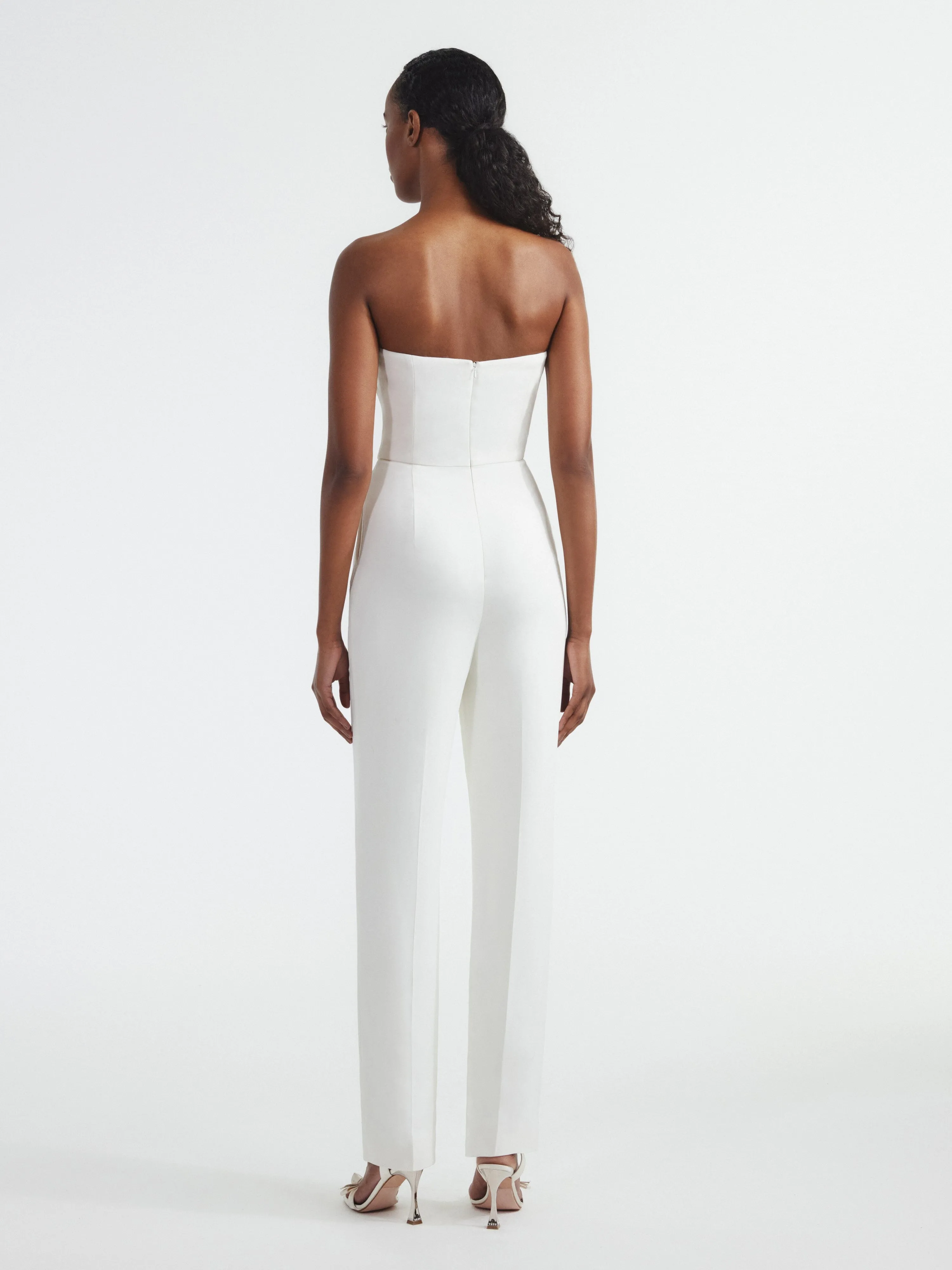 Sabine Jumpsuit in Ivory