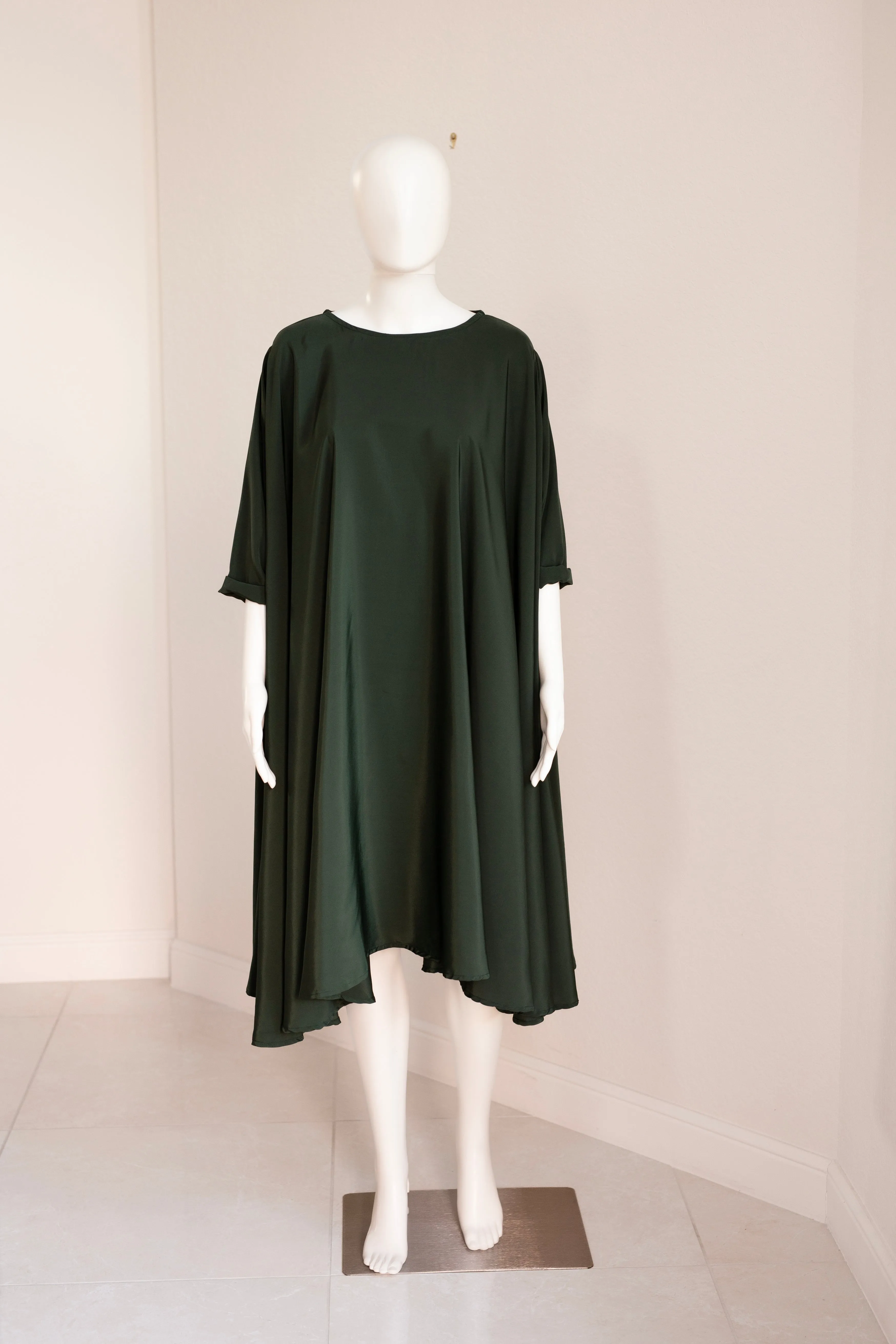 Shunka - Forest Green Crepe