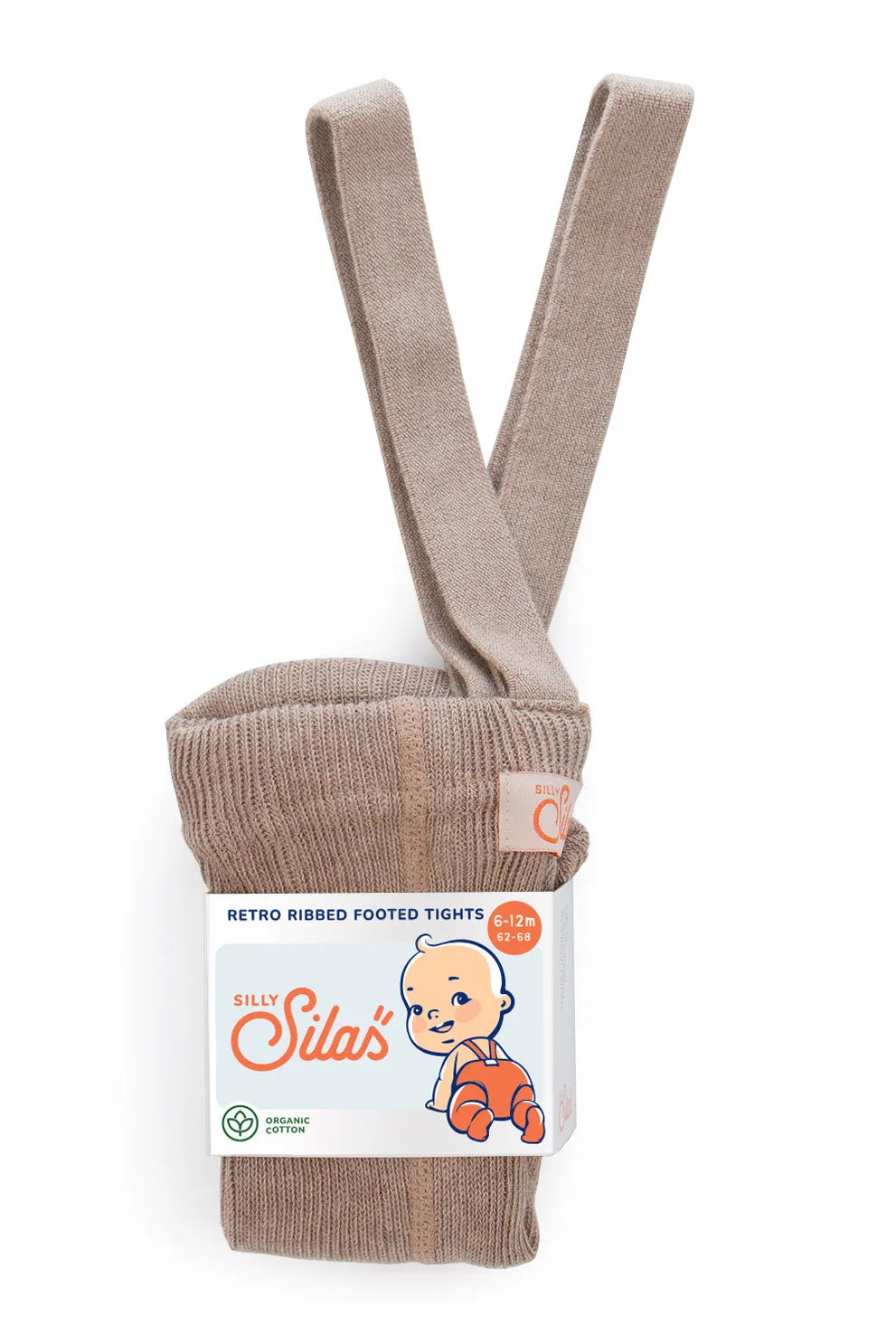 SILLY SILAS FOOTED TIGHTS | PEANUT BLEND