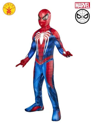 SPIDER-MAN 2 GAMING PREMIUM COSTUME IN SUIT CARRIER, CHILD