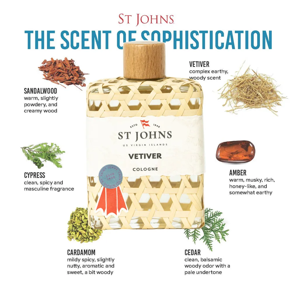 St. Johns Fragrance - 4oz Spray - Vetiver