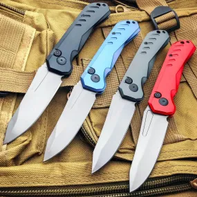 Survival Military Hunting Switch Blade Pocket Knife