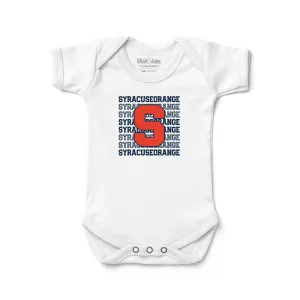 Syracuse Orange Retro Bodysuit