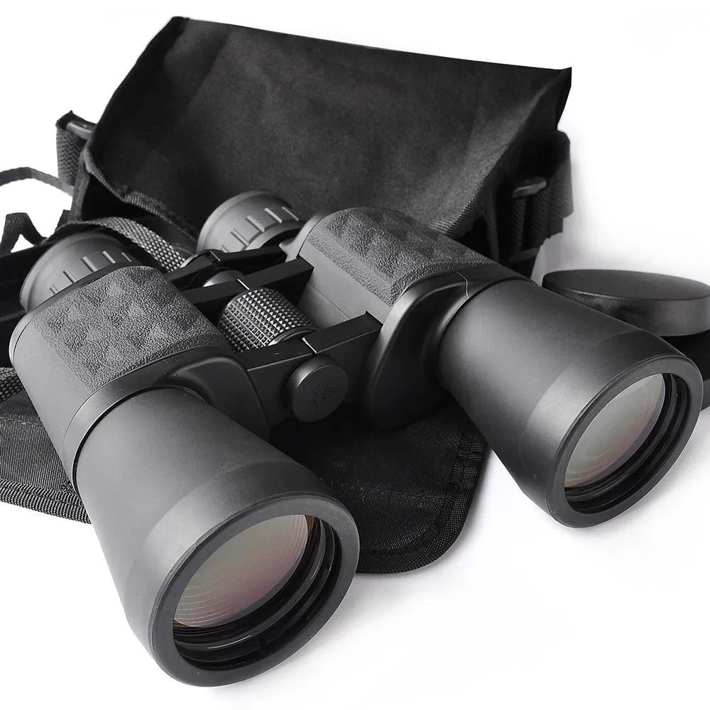 TheLAShop 10x 50mm HD Wide-Angle Binoculars Zoom Green/ Black