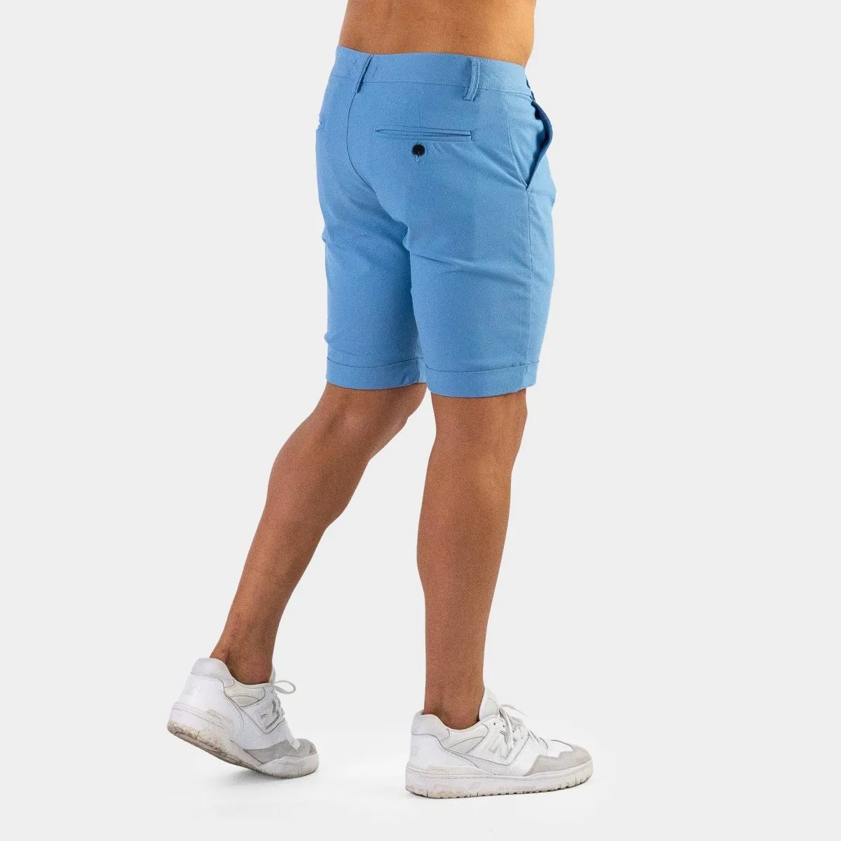 Ultra-Stretch 9” Chino Shorts - Sky Blue