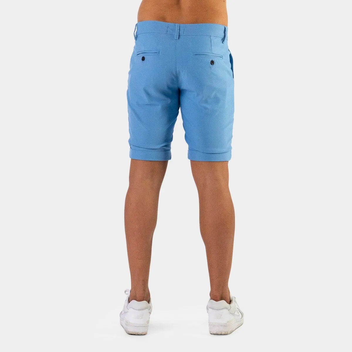 Ultra-Stretch 9” Chino Shorts - Sky Blue