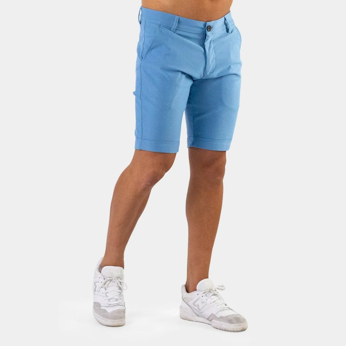 Ultra-Stretch 9” Chino Shorts - Sky Blue