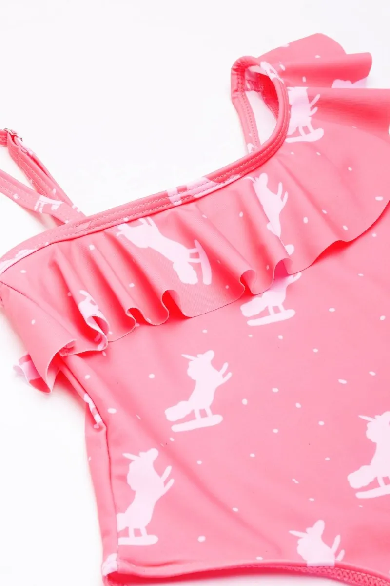 Unicorn Wave Girls Swimsuit