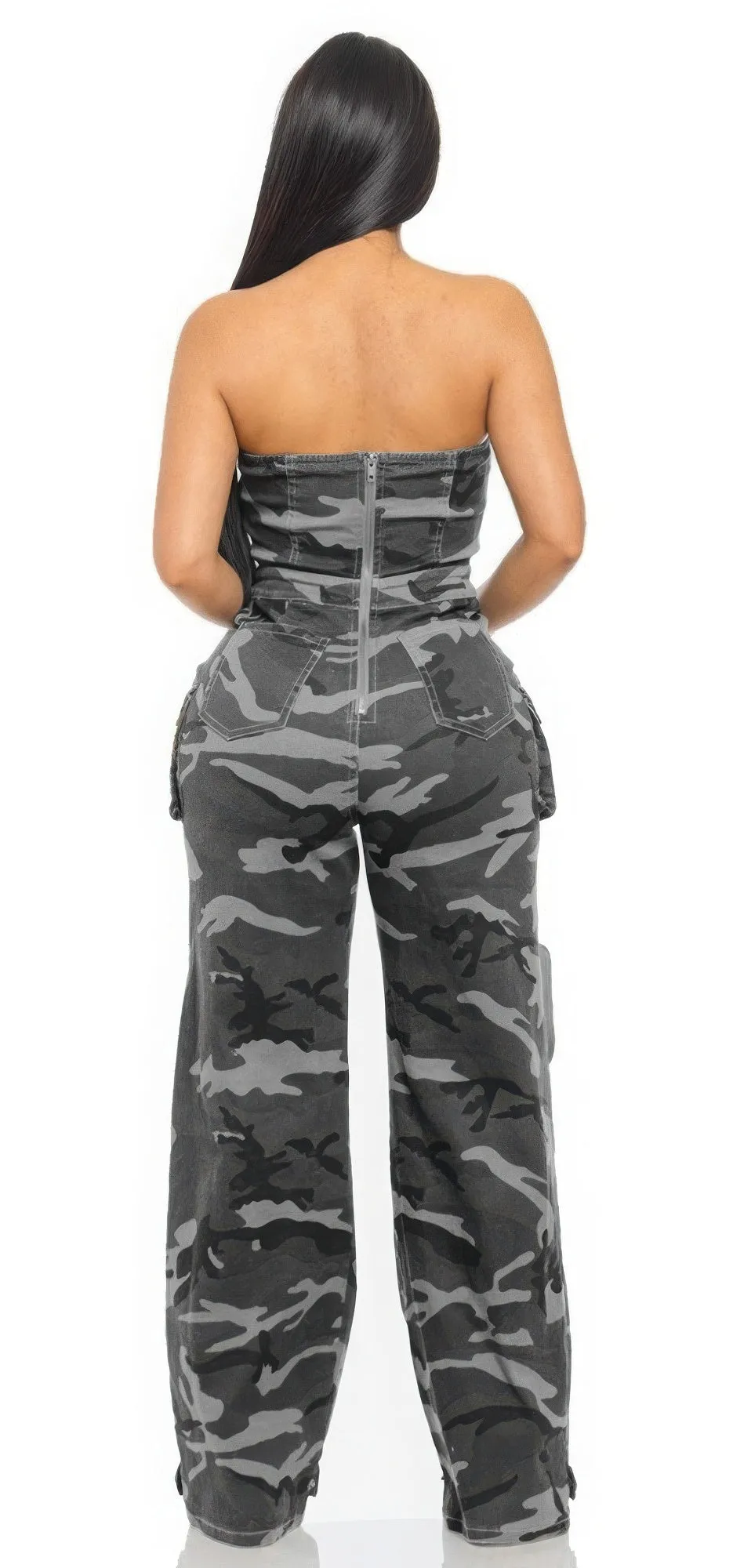 War Style Tube jumpsuit