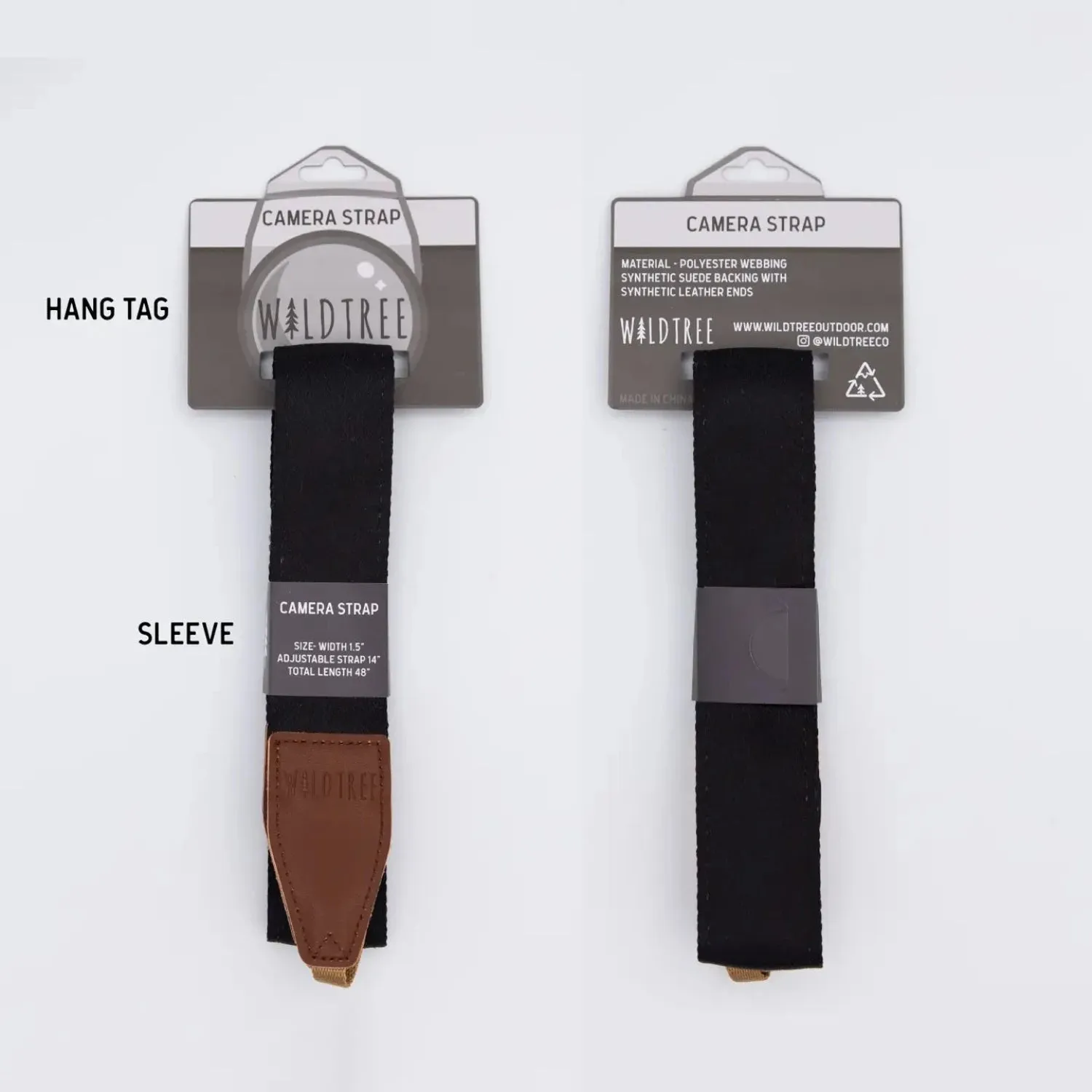 Wildtree Smokey Bear Logo Camera Strap