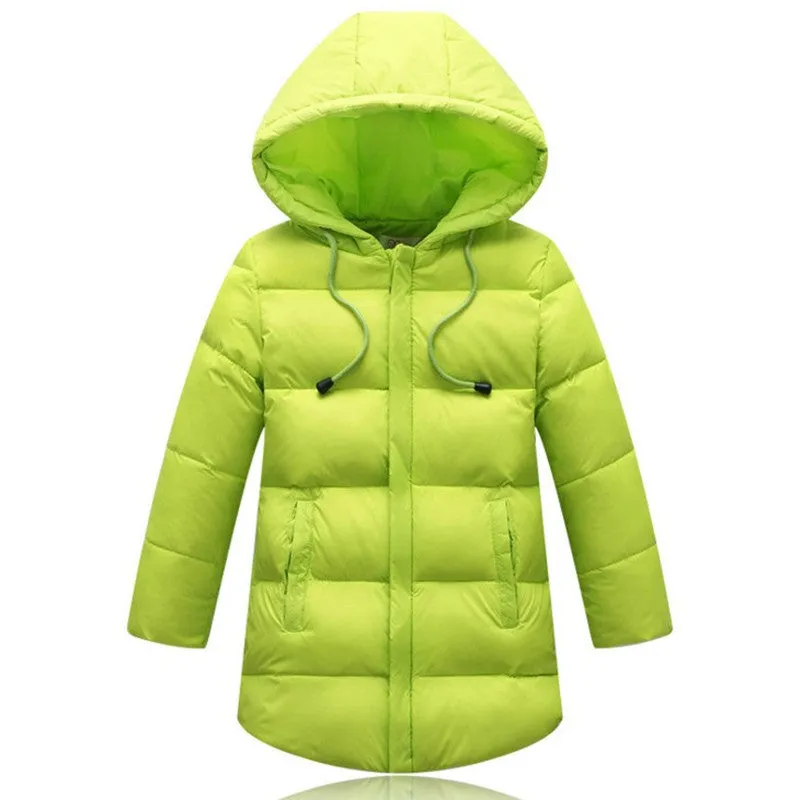 Winter Down Parkas Girls Outerwear - Free Shipping to N.A.