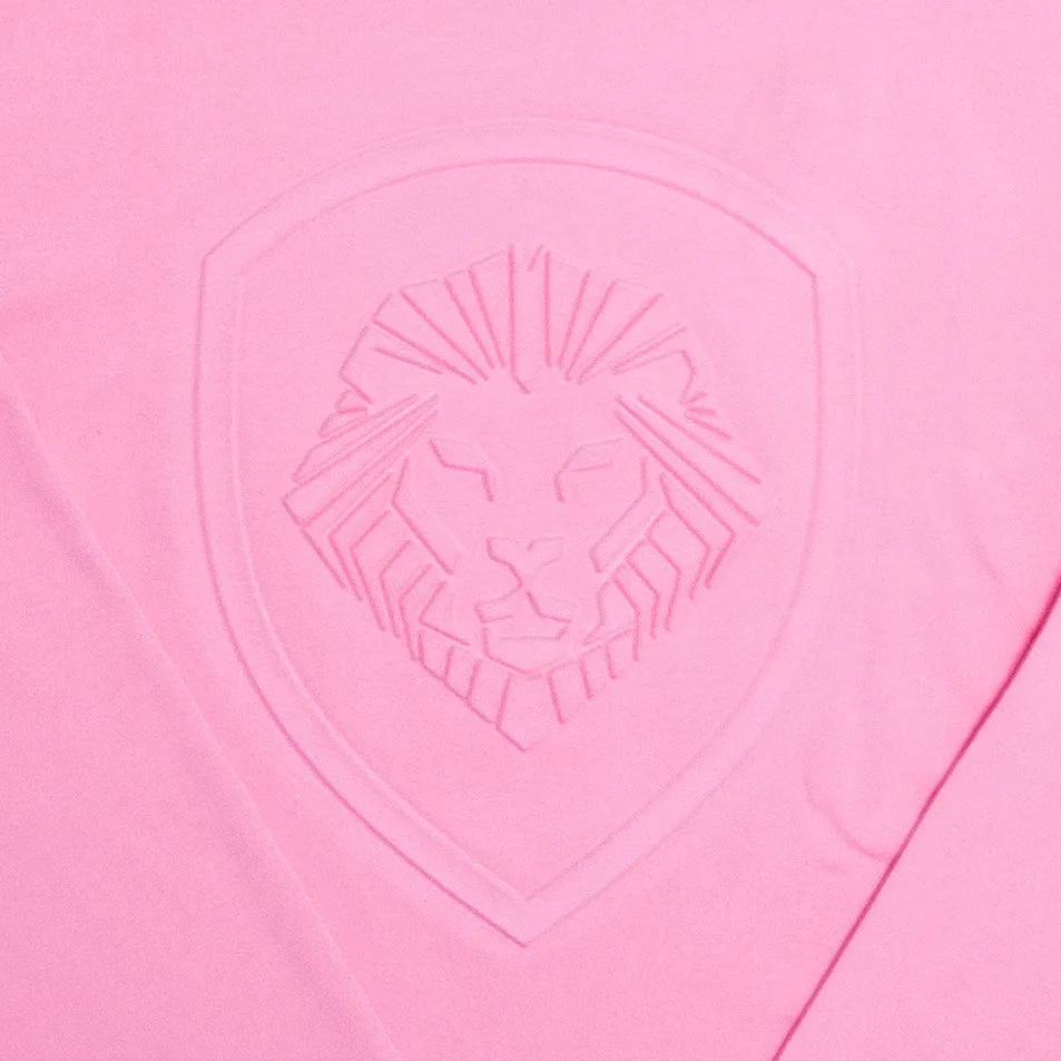 Women's VT Embossed Pink Long Sleeve