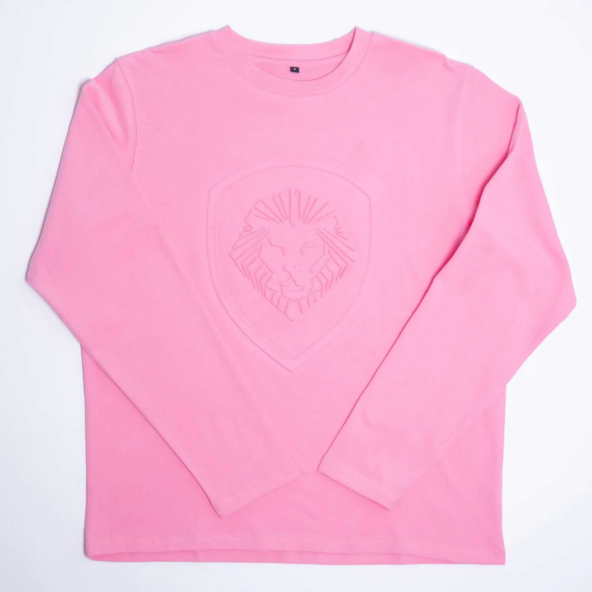 Women's VT Embossed Pink Long Sleeve